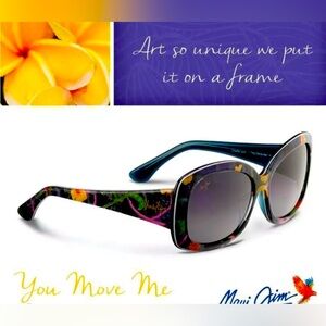 Maui Jim - Like New Charlie Lyon You Move Me Polarized Sunglasses